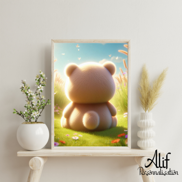 Affiches 3D Ours sur Papier Photo A4 – Image 2