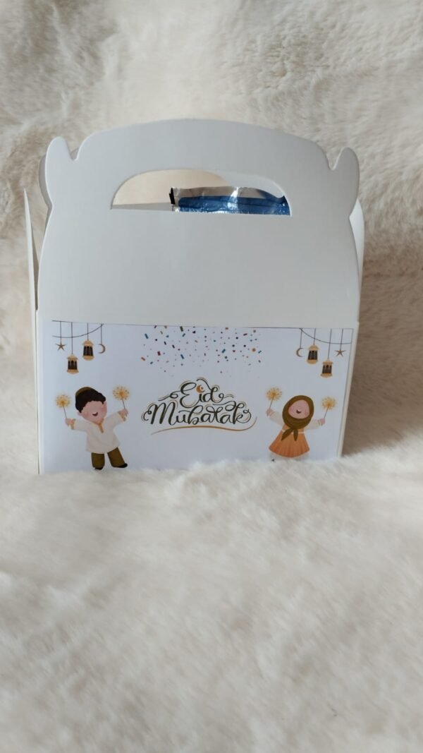 Boîte à Goûter en Carton Personnalisée pour l’Eïd