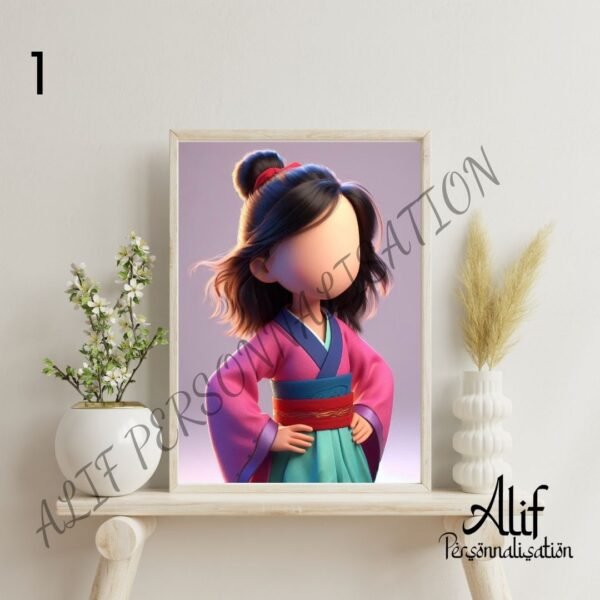 Illustration "Inspiration Mulan"