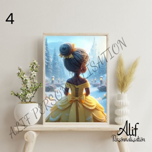 Illustration “Belle dans la neige” – Image 4