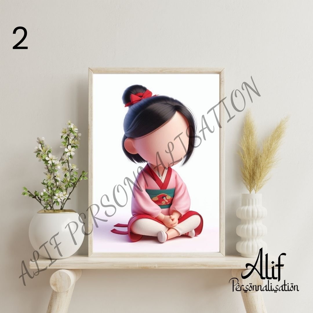 Illustration "Inspiration Mulan" – Image 2