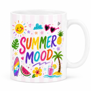 Mug Summer Mood – Mug personnalisé ambiance estivale