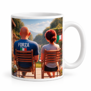 Mug Italie Forza Italia ambiance Dolce Vita