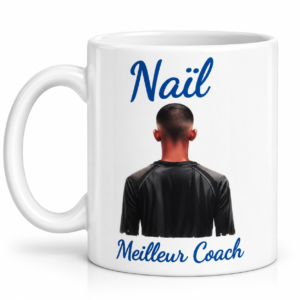 Mug coach sportif personnalisé avec prénom – Meilleur Coach