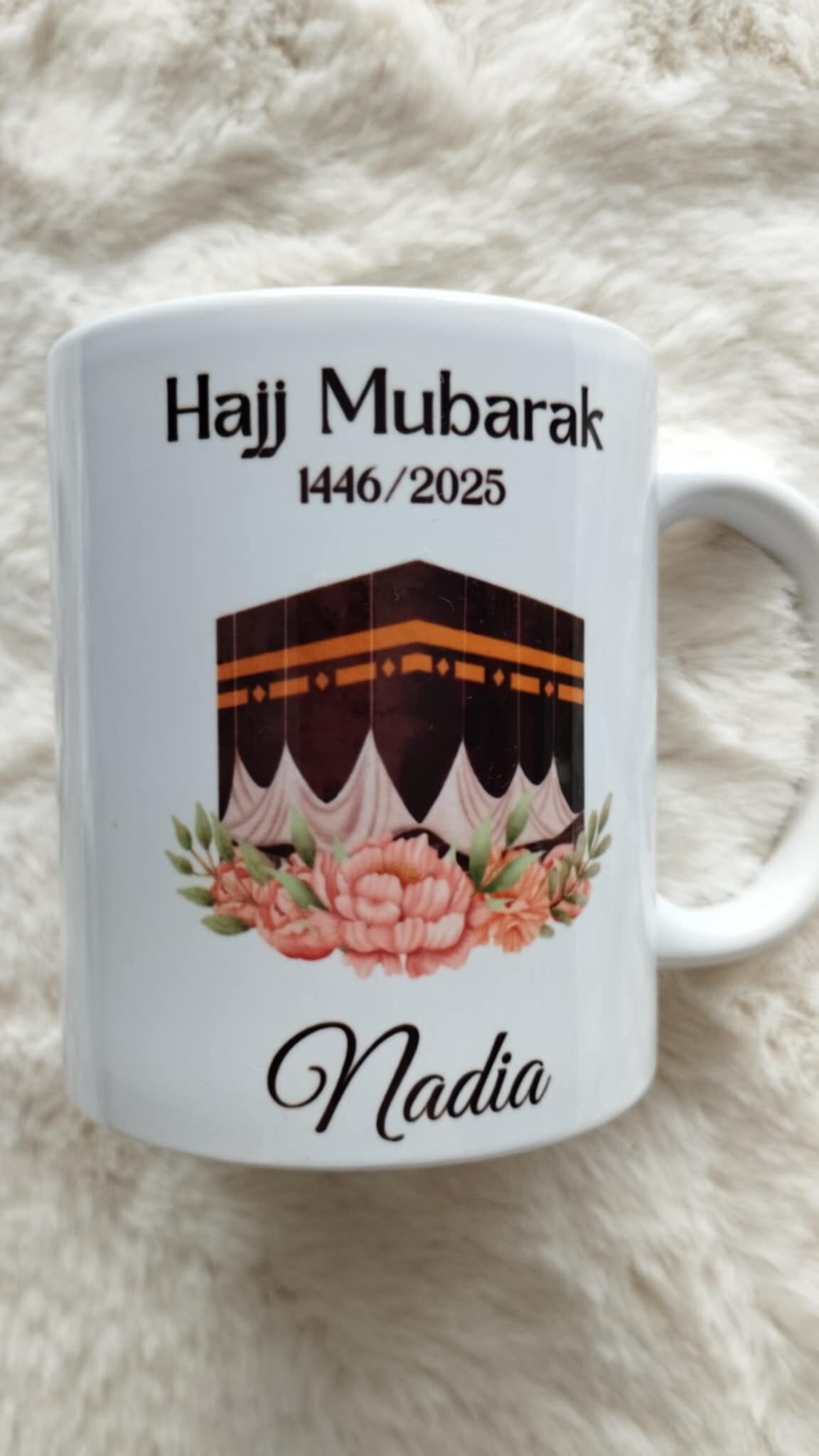 Mug Hajj & Omra personnalisé – Un cadeau plein de sens 🕋 – Image 3
