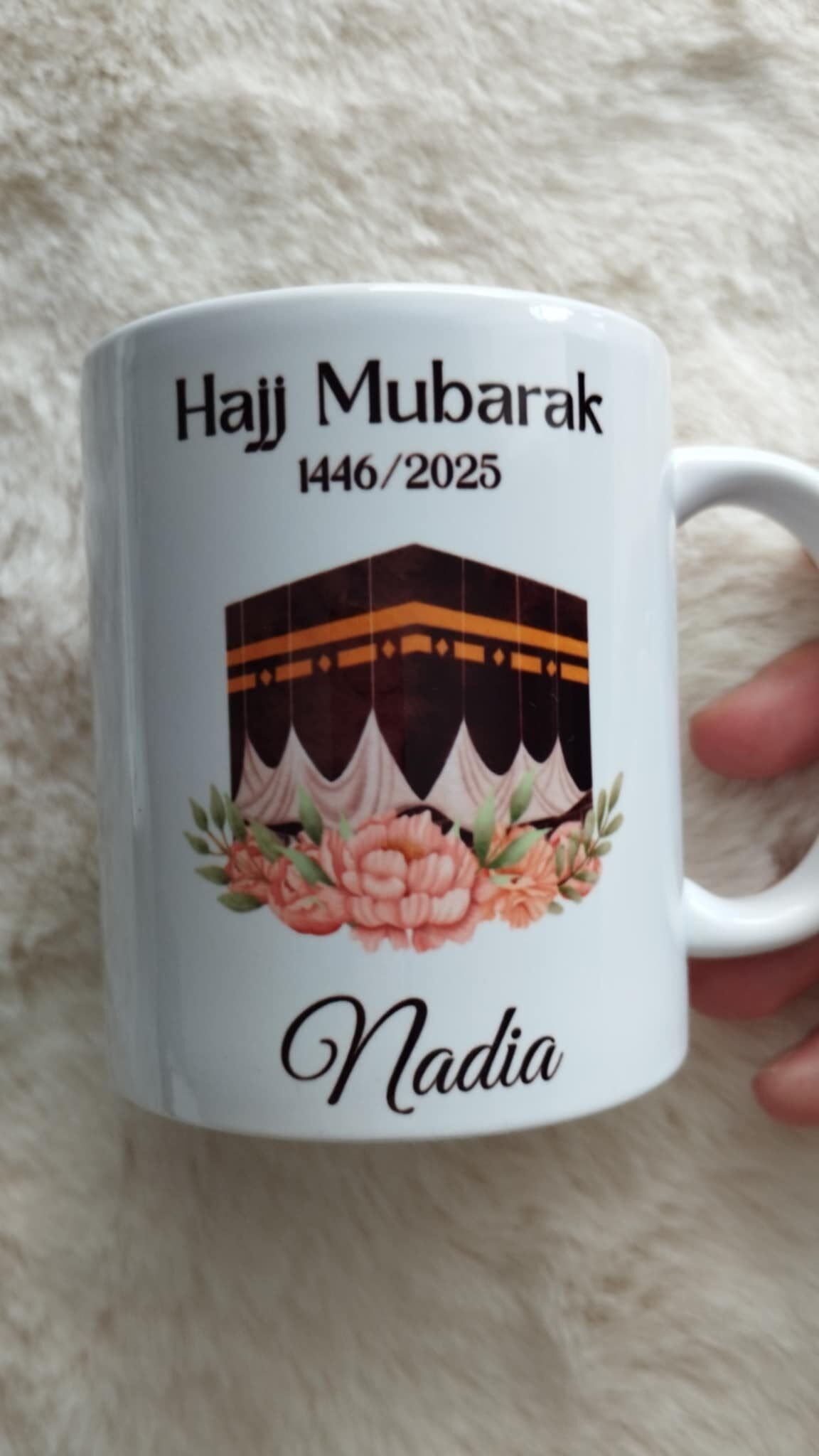 Mug Hajj & Omra personnalisé – Un cadeau plein de sens 🕋 – Image 2