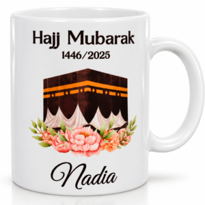 Mug Hajj & Omra personnalisé – Un cadeau plein de sens 🕋